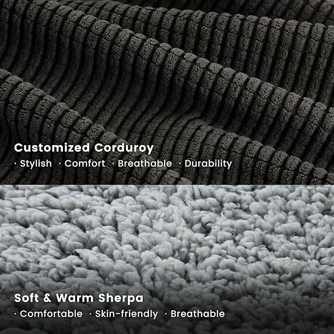 Miguel Washable Dog Bed with Removable Cushion for Medium Small Dogs, Easy to Wash Pet Sofa Bed with Side, Rectangle Bolster Cat Bed Calming Cuddle Puppy Bed with Anti-Slip Bottom, Gray 25 Inch - PAWPICO