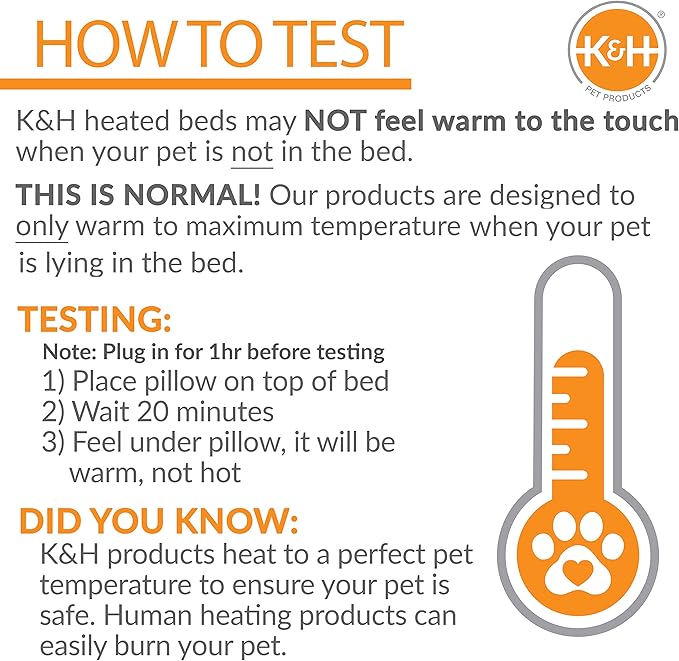 K&H Pet Products Thermo-Kitty Mod Dream Pod Heated Cat Bed for Large Cats, Indoor Heated Cat Cave, Thermal Cat Mat Hideaway for Small or Large Cats and Kittens 22 Inches Green/Black - PAWPICO