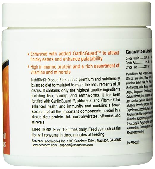 NutriDiet Discus Flakes w/ Probiotics 30 g Seachem+Laboratories%2C+Inc.