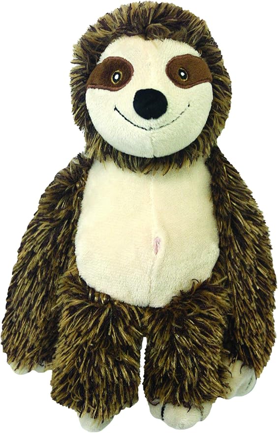 Multipet Bark Buddies Sloth 10" Dog Toy for All Breed Sizes - PAWPICO