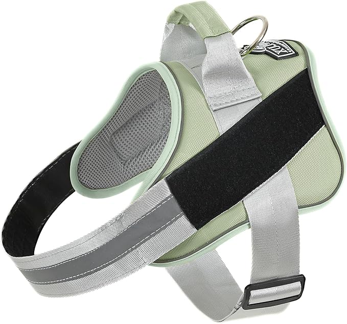 Bolux Dog Harness, No-Pull Reflective Dog Vest, Breathable Adjustable Pet Harness with Handle for Outdoor Walking - No More Pulling, Tugging or Choking Bolux