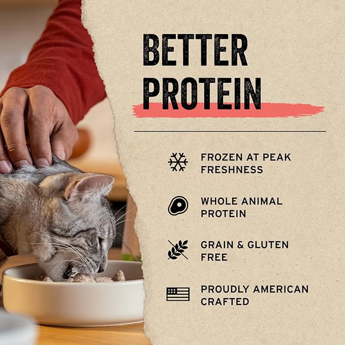 Vital Essentials Freeze Dried Raw Cat Food, Rabbit Mini Nibs Entree, 8 oz VitalEssentials