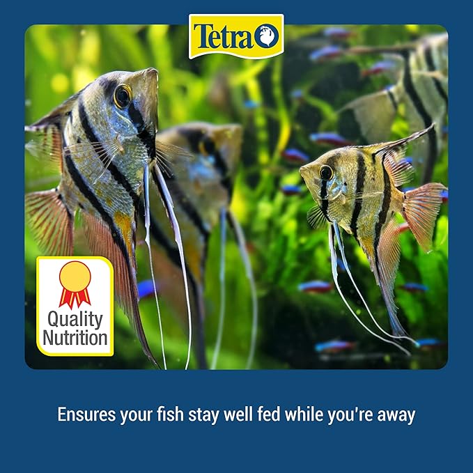 Tetra Vacation Tropical Slow Release Feeder Fish Food, 1.06 oz (77150) Tetra