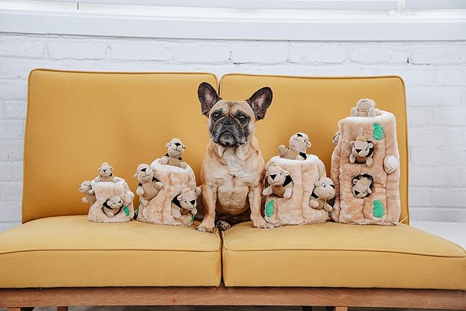 Outward Hound Hide A Squirrel Plush Dog Toy Puzzle, XL - PAWPICO