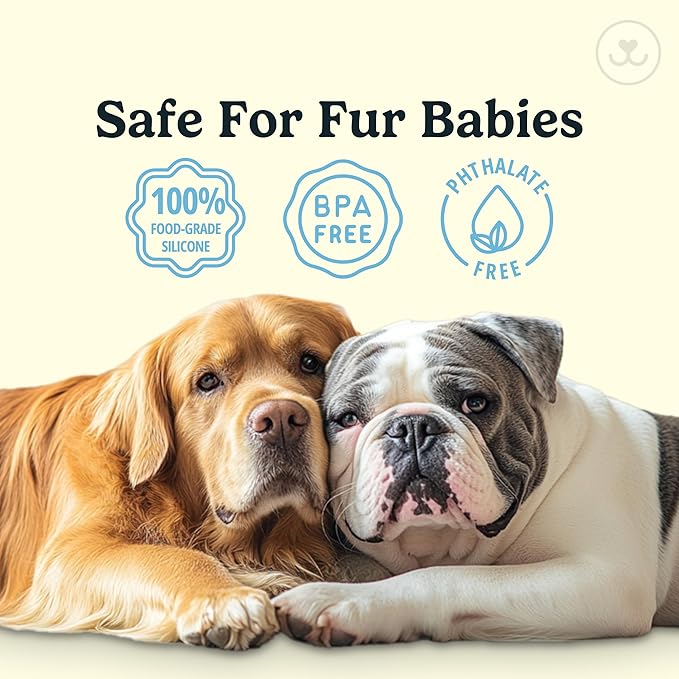 Jasper Dog Toothbrush, 360º Dog Tooth Brushing Kit, Cat Toothbrush, Dog Teeth Cleaning, Dog Finger Toothbrush, Dog Tooth Brush for Small & Large Pets, Dog Toothpaste Not Included - Pink 2-Pack JASPER%C2%AE