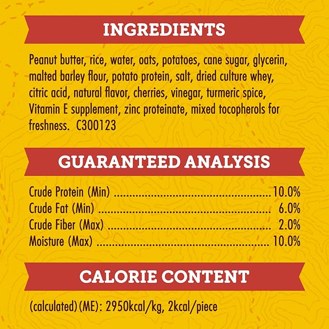 Zuke's Mini Naturals Training Dog Treats Peanut Butter and Oats Recipe - 16 Oz Bag - PAWPICO