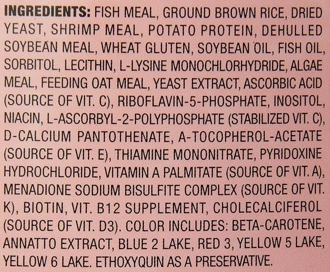 TetraCichlid Cichlid Flakes 1.75 Pounds, Fish Food, Clear Water Advanced Form Tetra