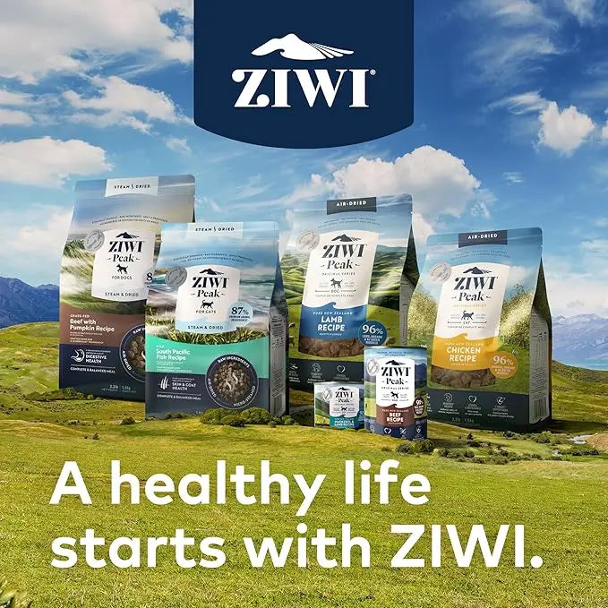 Bundle of ZIWI Peak Air-Dried Dog Food – All Natural, High Protein, Grain Free and Limited Ingredient with Superfoods (Beef, 16oz + Lamb, 16oz + Chicken, 16oz) - PAWPICO