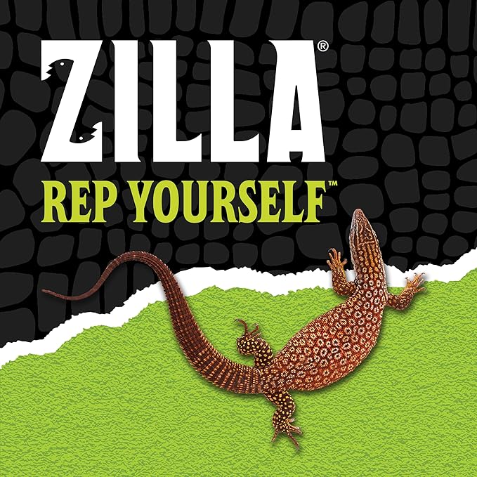 Zilla Reptile Terrarium Bedding Substrate Floor Liner, Green, 10G, 9.75" x 19.75" Zilla