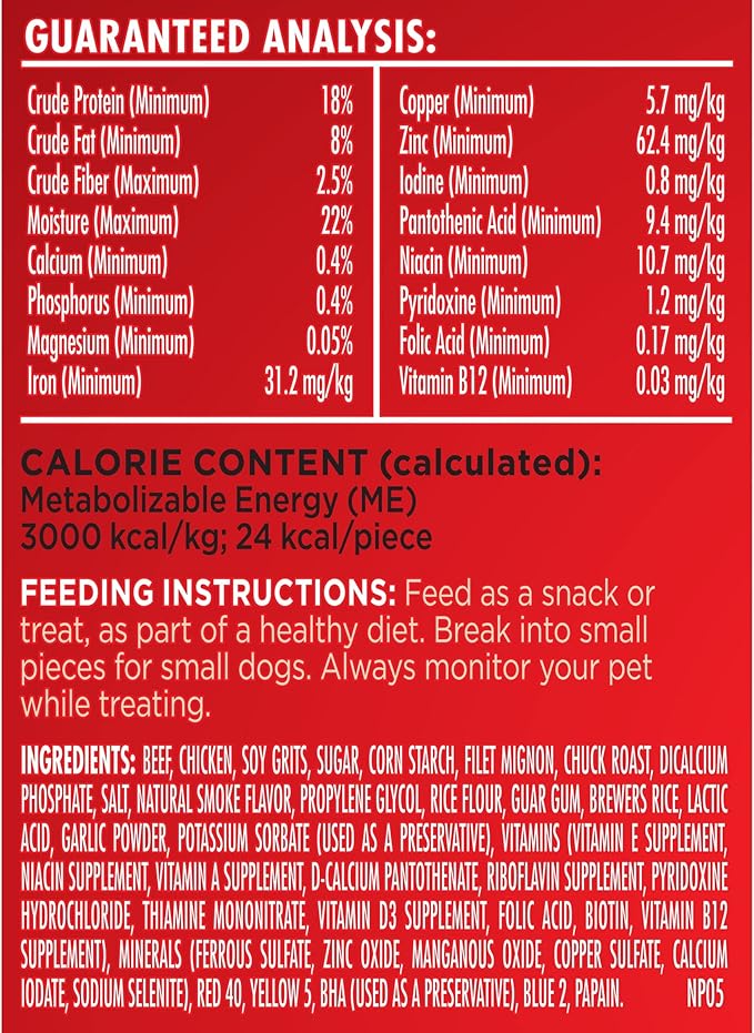 Milk-Bone Soft & Chewy Dog Treats Bundle: Beef & Filet Mignon Recipe, 25 Ounce + Chicken Breast Recipe, 25 Ounce - PAWPICO