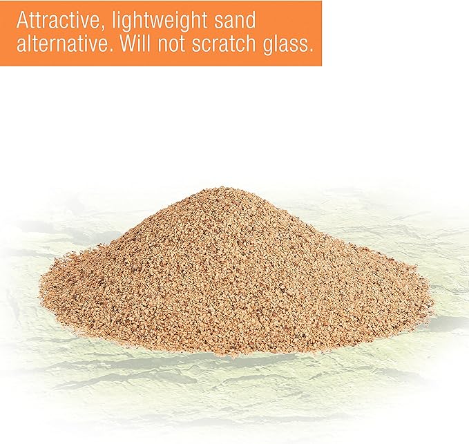 Zilla Pet Reptile Terrarium Substrate Bedding, Walnut Desert Blend, for Bearded Dragons, Monitors, Skinks and Uromastyx, 5 Quart Zilla