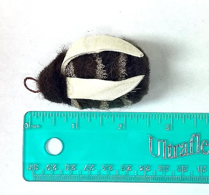 Bumble Bee Refill/Attachment Cat Toy - Natural Buffalo/Deer: Fits Wildcat and Popular Bird and Mouse Type Wands/Poles. - PAWPICO