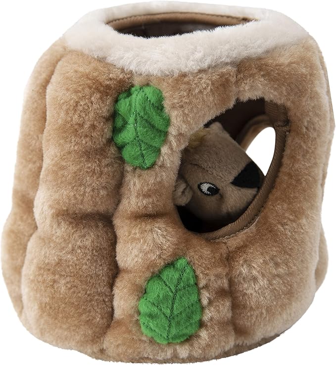 Outward Hound Hide A Squirrel Plush Dog Toy Puzzle, Medium - PAWPICO