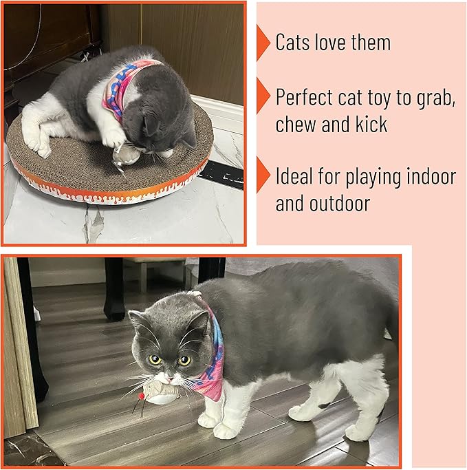 Mr. Pen- Catnip Toys, 7 Pcs, Mouse Cat Toy, Catnip Toys for Indoor Cats, Cat Nip Toys, Catnip Toys for Cats, Mouse Toy for Cats, Cat Toy Mouse, Cat Toys Mice - PAWPICO