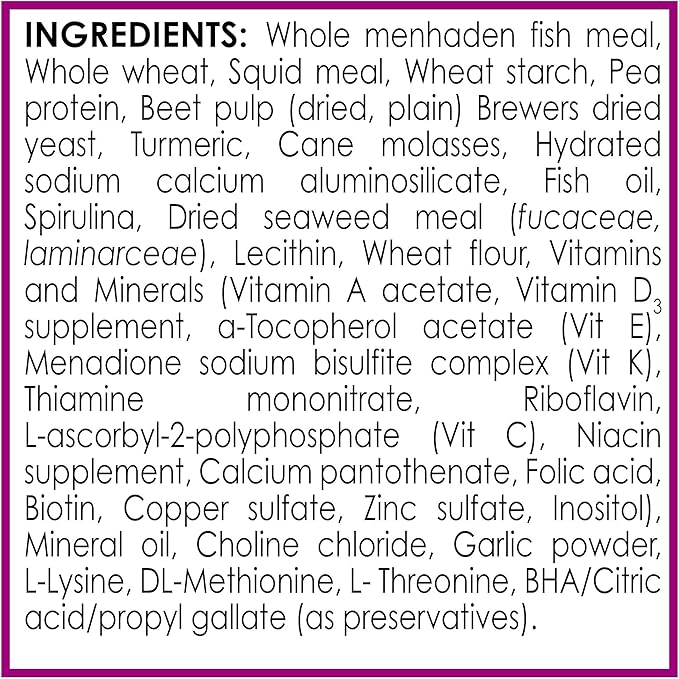 API TROPICAL GREENS FLAKES Tropical Fish Greens Flakes Fish Food 2.1-Ounce Container API