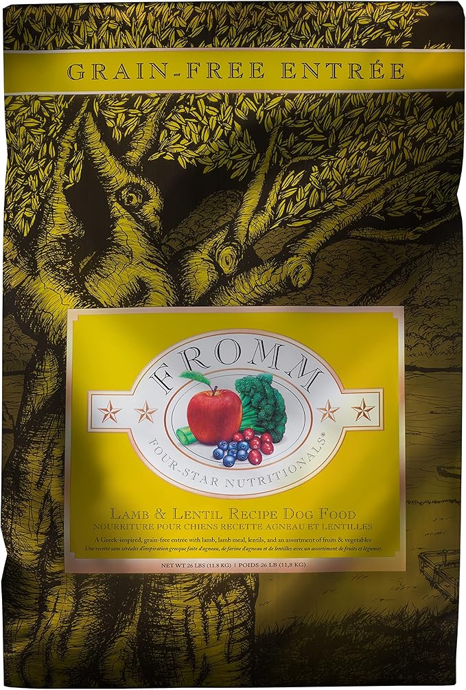 Fromm Four-Star Nutritionals Lamb & Lentil Dog Food - Premium Dry Dog Food - Lamb Recipe - 26 lb - PAWPICO