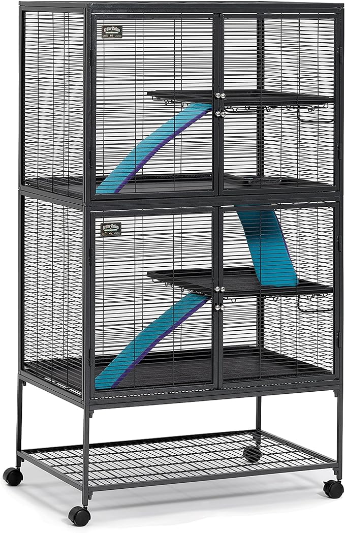 MidWest Homes for Pets Ferret Nation Ramp Cover for Ferret Nation & Critter Nation Small Animal Cages | Ramp Measures 18.25L x 5.5W - Inches, Set of 3 MidWestHomesForPets