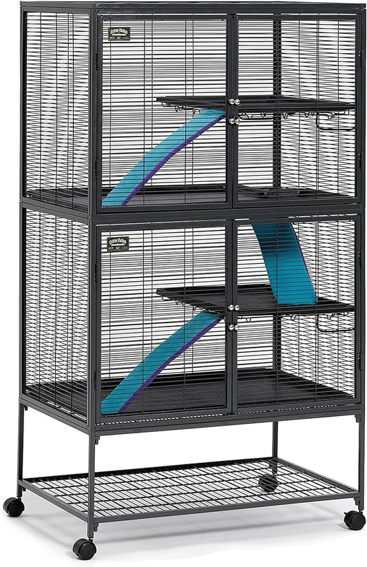 MidWest Homes for Pets Ferret Nation Ramp Cover for Ferret Nation & Critter Nation Small Animal Cages | Ramp Measures 18.25L x 5.5W - Inches, Set of 3 MidWestHomesForPets