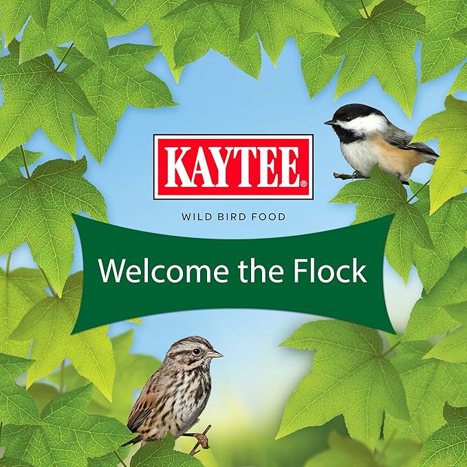 Kaytee Wild Bird Basic Seed, 20lbs (2 Packs of 10lbs) Kaytee