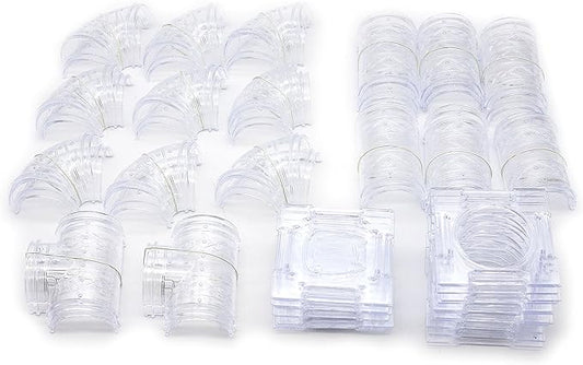 94 Pcs DIY Hamster Tunnel and Playground Module, Tube House Platform Excercise for Mouse Hamster and Other Small Animals GNB+PET