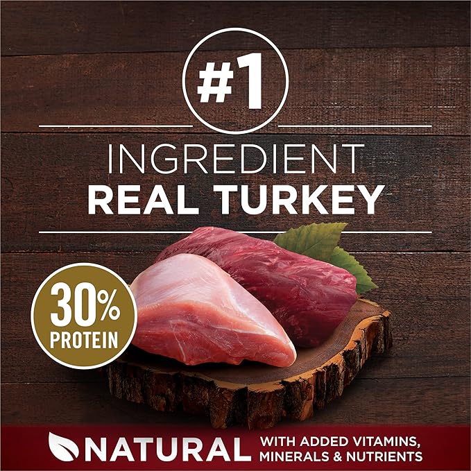 Purina ONE True Instinct With A Blend Of Real Turkey and Venison Dry Dog Food - 7.4 lb. Bag - PAWPICO