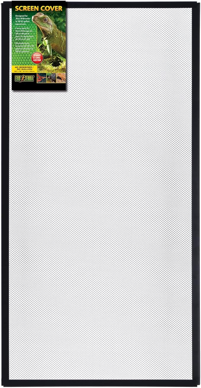 Exo Terra Regular 40 Gallon Screen Cover, 36" X 18” ExoTerra