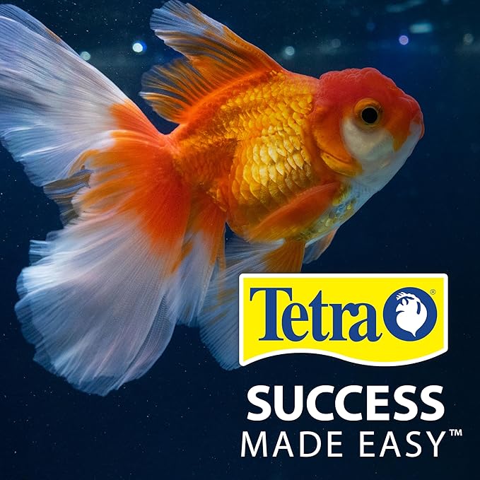 Tetra Goldfish Flakes, Nutritionally Balanced Diet for Aquarium Fish, Vitamin C Enriched Flakes, 8.81 Ounces Tetra