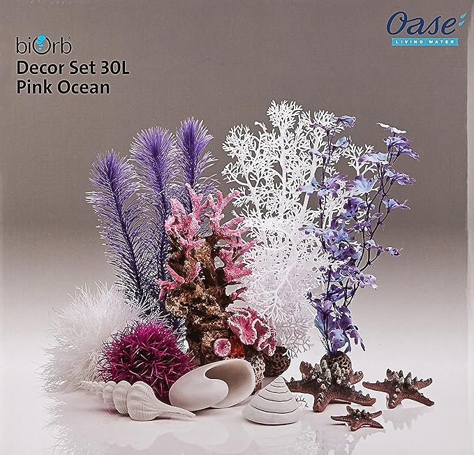BiOrb Décor Set - 30L Pink Ocean biOrb