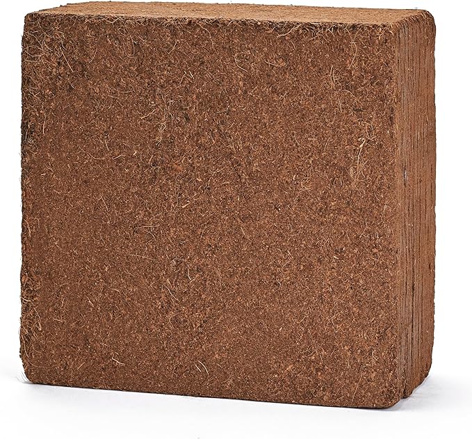 Mycelium 100% Organic Reptile Compressed Coco Coir - OMRI Certified, Eco-Friendly Bedding, Safe & Non-Toxic for Terrariums Habitat, Ideal for Reptiles, Snakes, Leopard Geckos, Turtles, Snake -10 LBS Mycelium
