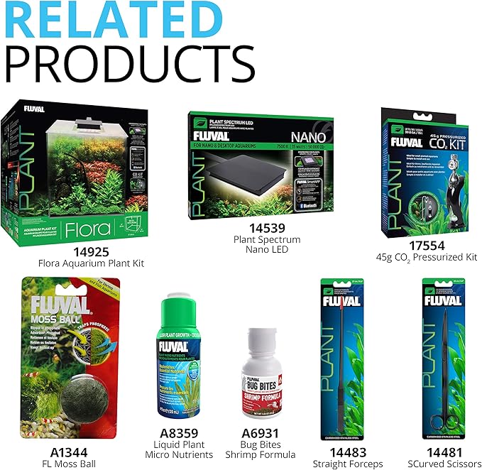 Fluval 12694 Plant and Shrimp Stratum for Freshwater Fish Tanks, 8.8 lbs. – Aquarium Substrate for Strong Plant Growth, Supports Neutral to Slightly Acidic pH Fluval