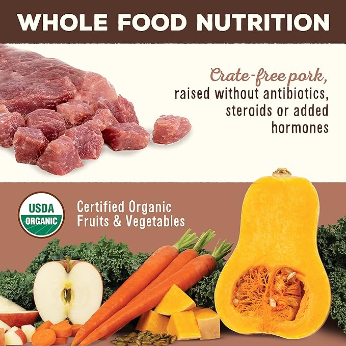 Primal Freeze Dried Raw Dog Food Nuggets, Pork, Complete & Balanced Meal, Also Use as Topper or Treat, Premium, Healthy, Grain Free, High Protein Raw Dog Food, 14 oz PrimalPetFoods