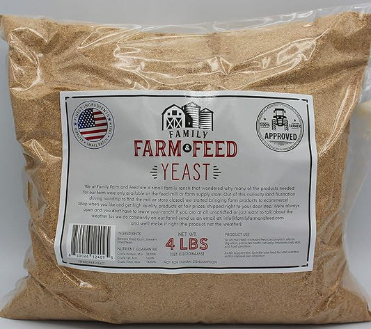 | Brewers Yeast | Animal and Pet | Young and Adult | Granular | 4 Pounds FAMILY+FARM+AND+FEED