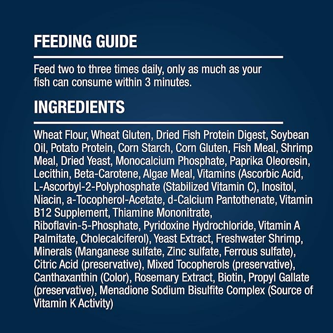 Tetra Pond Tetra Goldfish Worm Shaped Bites Fish Food, 4.93 Oz., Complete Food for All Goldfish Tetra+Pond
