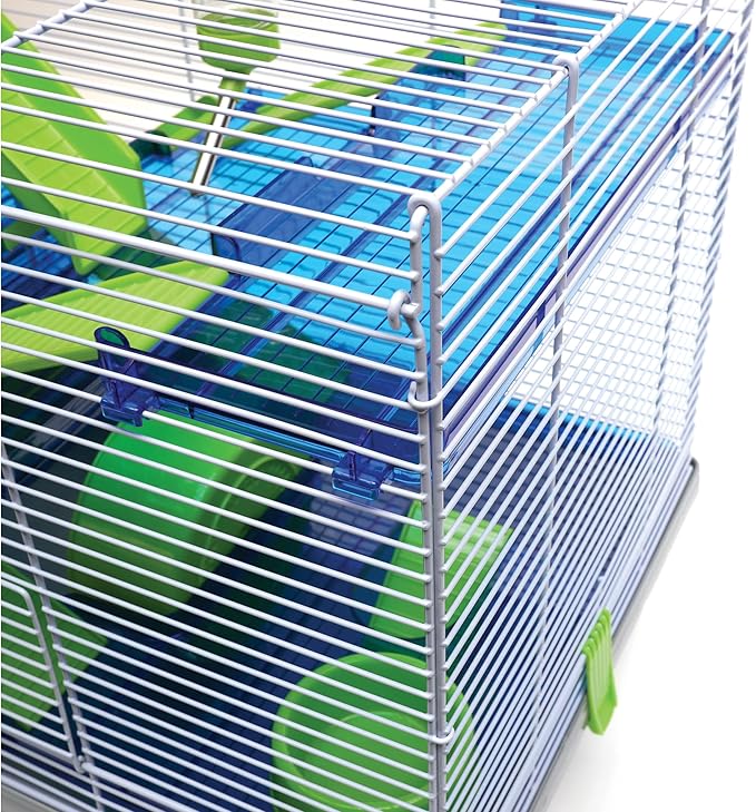 Pico XL Silver & Green - Hamster & Small Animal Home/Cage Rosewood