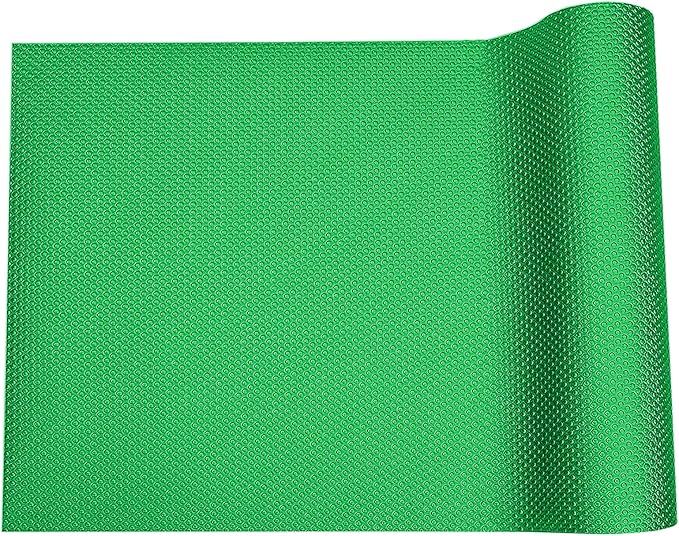 Bearded Dragon Tank Accessories, Reptile Terrarium Liner Substrate for Leopard Gecko, Snake, Lizard and Tortoise, Non-adhesive Reptile Carpet Bedding for Reptile Tank, Green Duedusto