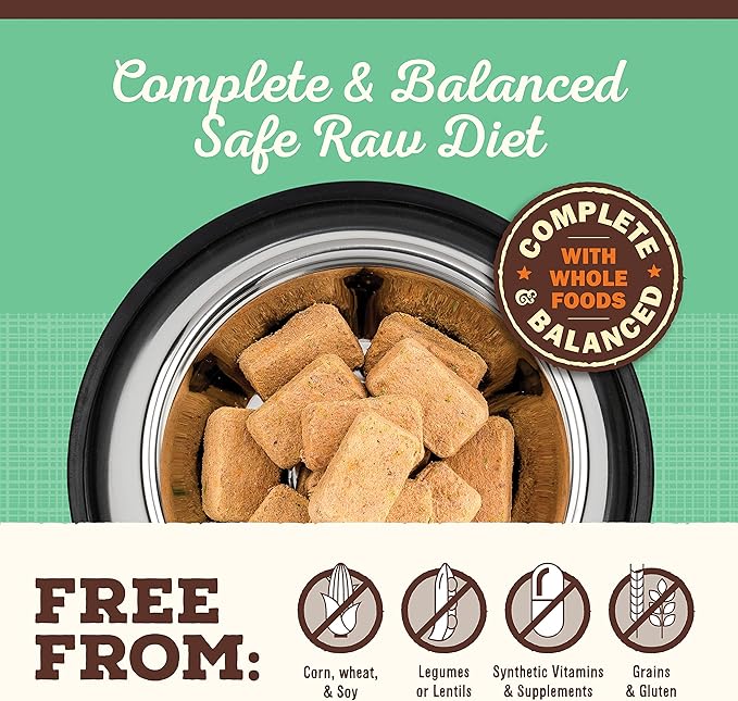 Primal Freeze Dried Dog Food Nuggets, Chicken; Complete Balanced Meal, Topper or Treat; Premium, Healthy, Grain Free, High Protein Raw Dog Food, 14 oz PrimalPetFoods