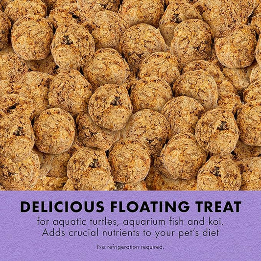 Zilla Turtle Chasers Floating Treats, Made with Real Shrimp, Resealable Bag Zilla