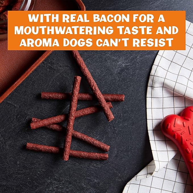 Pup-Peroni Dog Treats, Original Bacon Flavor, 5.6 Ounce (Pack of 8), Made with Real Bacon - PAWPICO