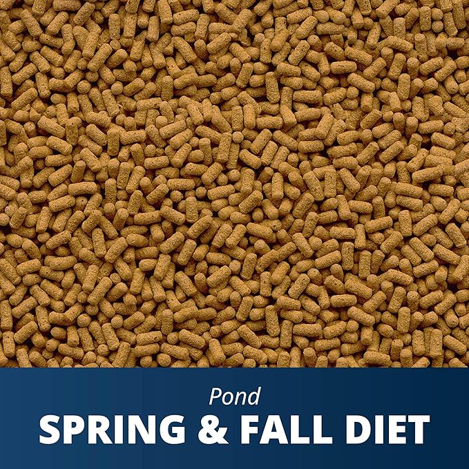 TetraPond Spring And Fall Diet 3.08 Pounds, Pond Fish Food, For Goldfish And Koi, 7 L Tetra
