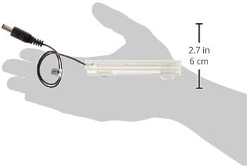 Penn-Plax Cascade Ultra Bright Fully Submersible Aquarium LED Accent Light with USB Power Cord – Great for Desktop and Nano Fish Tanks – White Penn-Plax