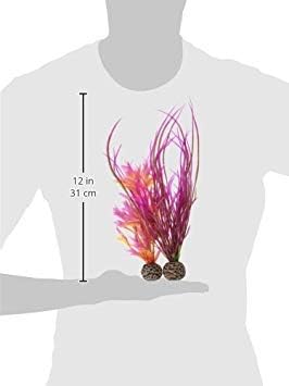 biOrb Medium Red & Pink Plant Set, Colorful and Durable Aquarium Decorations biOrb