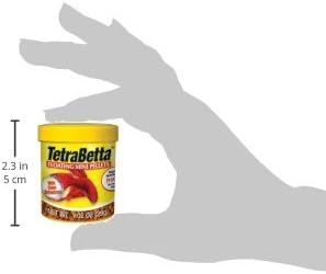 Tetra Fish Aquatics Betta Small Pellets 1.02 Ounce, Complete Nutrition Plus Color Boost, Fish (Pack of 2) Tetra