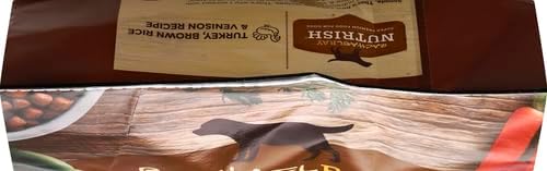 Rachael Ray Nutrish Dry Dog Food, Turkey, Brown Rice & Venison Recipe for Weight Management, 26 Pounds - PAWPICO