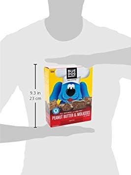 Blue Dog Bakery Natural Dog Treats, More Crunch Large, Peanut Butter, 18oz Box, 6 Boxes - PAWPICO