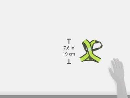 Gooby Comfort X Head In Harness - Green, Medium - No Pull Small Dog Harness Patented Choke-Free X Frame - Perfect on the Go Dog Harness for Medium Dogs No Pull or Small Dogs for Indoor and Outdoor Use Gooby