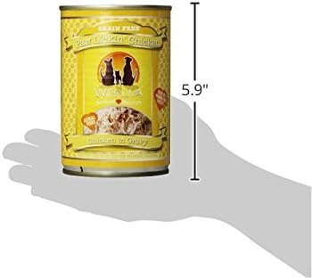 Weruva Classic Dog Food, Paw Lickin’ Chicken with Chicken Breast in Gravy, 14oz Can (Pack of 12) - PAWPICO