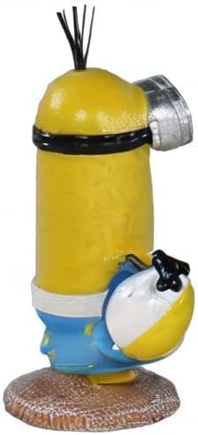 Penn-Plax Minions Officially Licensed 3-Piece Aquarium Ornament Bundle – Includes Kevin, Stuart, and Bob – Beach Themed – Small Penn-Plax