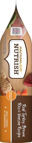 Rachael Ray Nutrish Dry Dog Food, Turkey, Brown Rice & Venison Recipe for Weight Management, 26 Pounds - PAWPICO