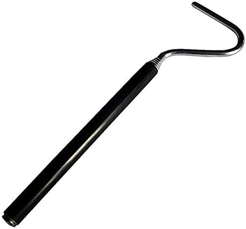 MODERNJOE'S Premium Extra Long Collapsible Stainless Steel Snake Hook Extends to 39 inches, Catch and Handle Corn Snakes, Kingsnakes, Rosy Boas, Ball Pythons and Other Small Snakes Up to 2 Pounds MODERNJOE%27S