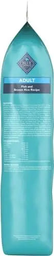 Blue Buffalo Life Protection Formula Adult Dry Dog Food, Helps Build and Maintain Strong Muscles, Made with Natural Ingredients, Fish & Brown Rice Recipe, 30-lb. Bag - PAWPICO